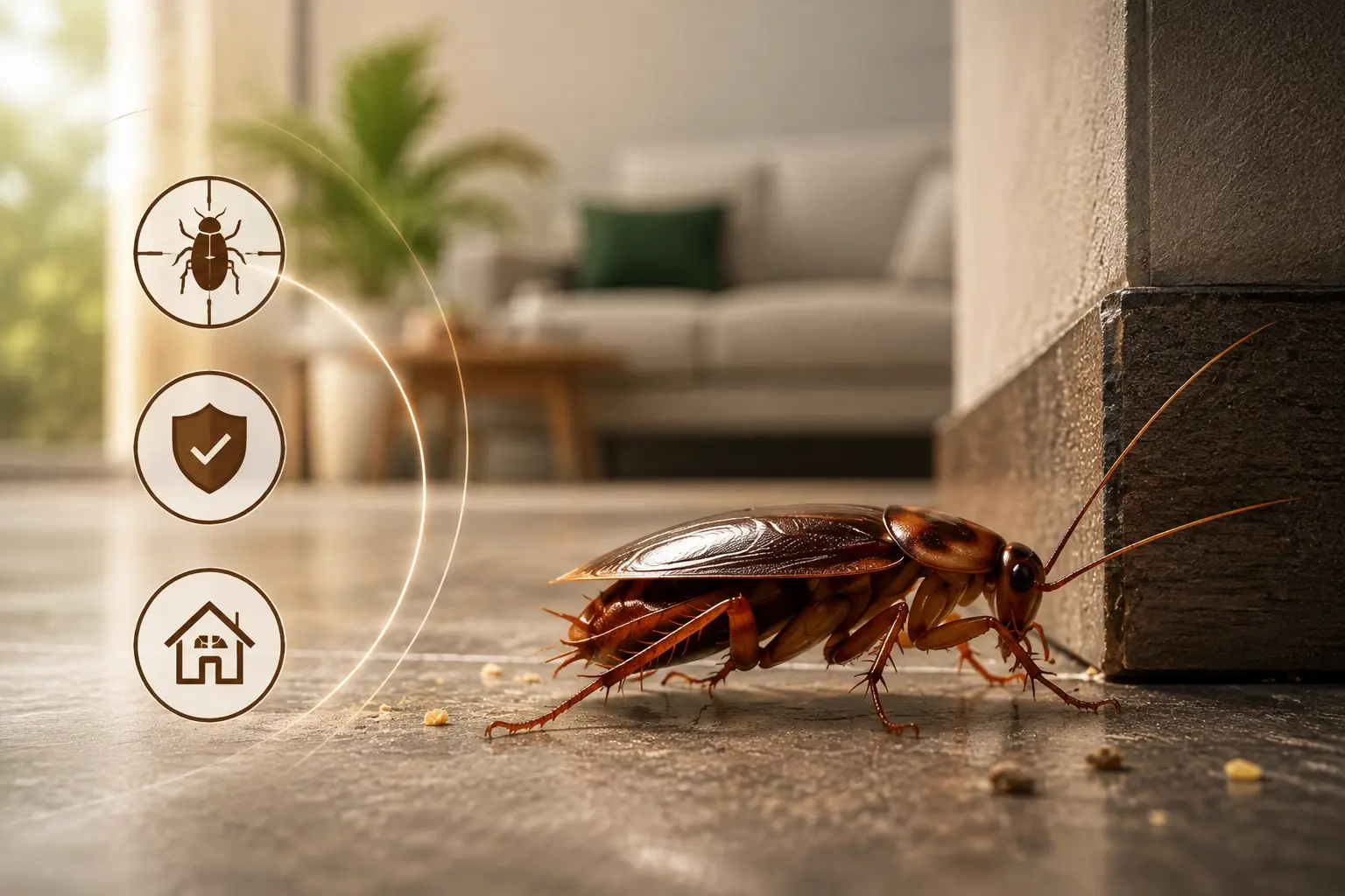 Cockroach control